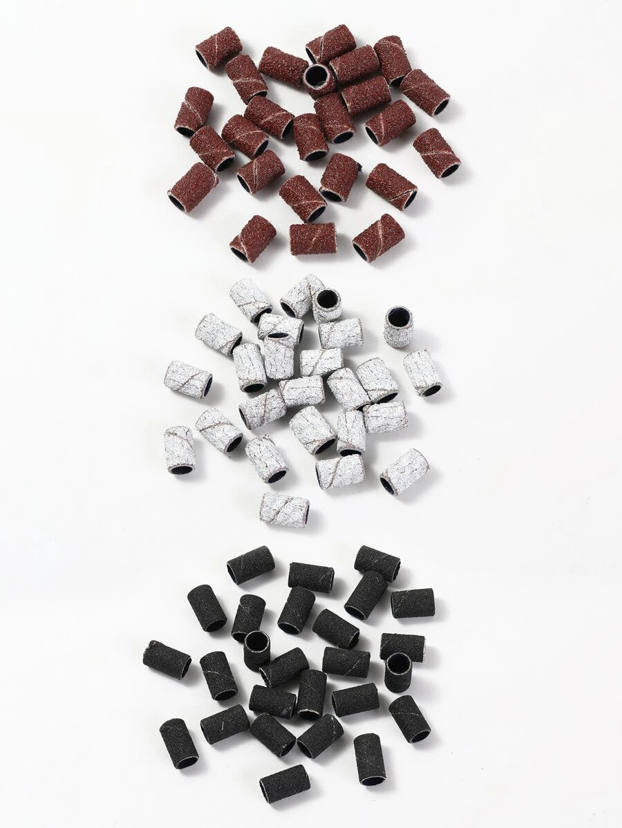 Tête de polissage des ongles de couleur mixte 1 boîte