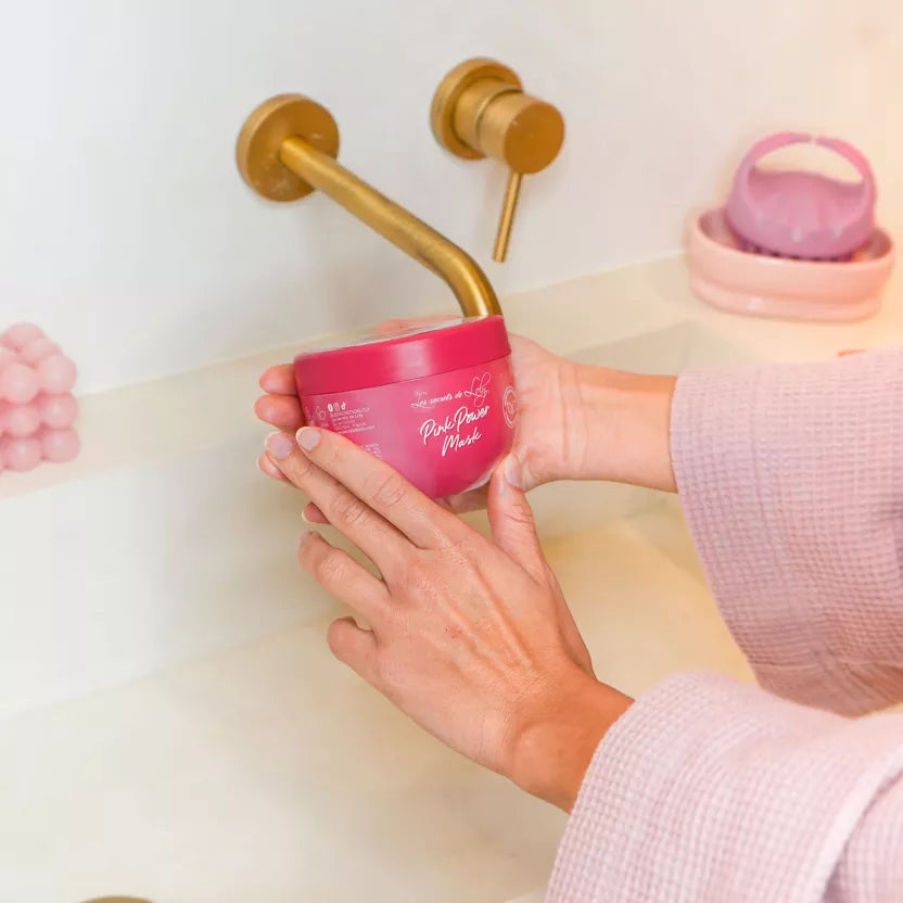 Masque restructurant ultra protéiné - PINK POWER MASK 300ml - LES SECRETS DE LOLY