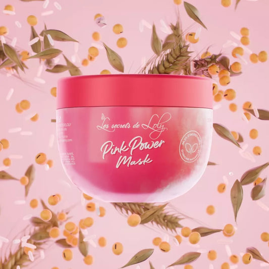 Masque restructurant ultra protéiné - PINK POWER MASK 300ml - LES SECRETS DE LOLY
