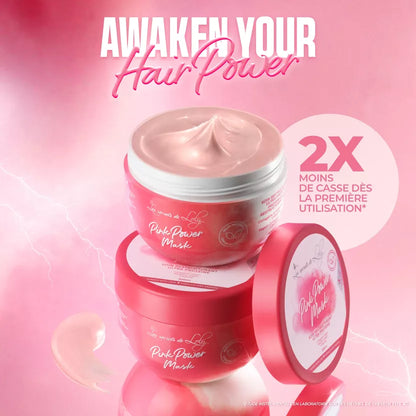 Masque restructurant ultra protéiné - PINK POWER MASK 300ml - LES SECRETS DE LOLY