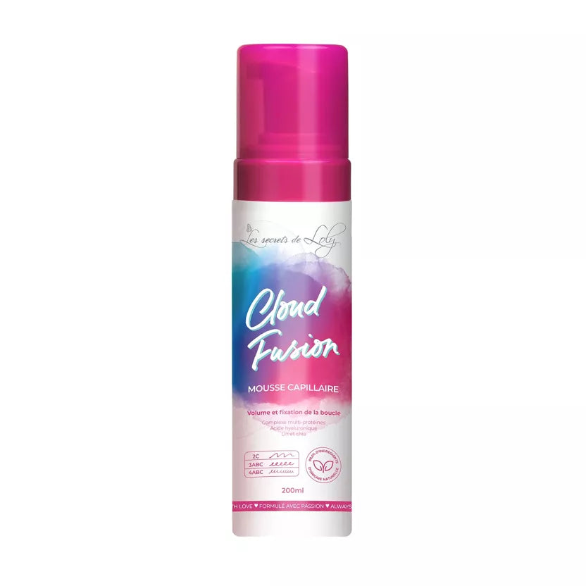 Mousse coiffante - CLOUD FUSION 200ml - LES SECRETS DE LOLY