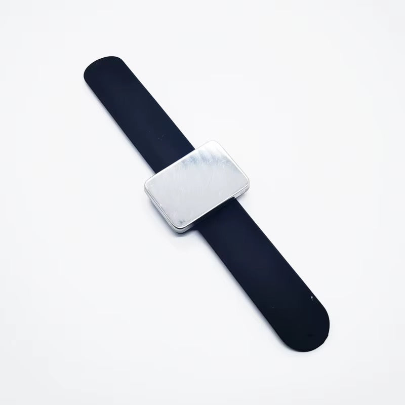 Bracelet magnétique pour accessoires capillaires pour salon de coiffure, bracelet en silicone magnétique professionnel pour rangement des pinces et épingles à cheveux, accessoires polyvalents pour coiffeur