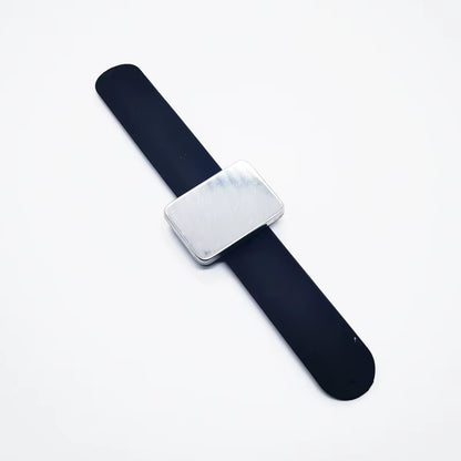 Bracelet magnétique pour accessoires capillaires pour salon de coiffure, bracelet en silicone magnétique professionnel pour rangement des pinces et épingles à cheveux, accessoires polyvalents pour coiffeur