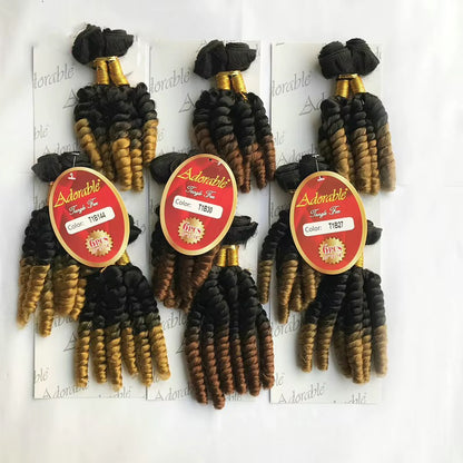 Mèches à tresser Adorable GO – Ondulations Loose Wave, 6 pièces