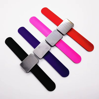 Bracelet magnétique pour accessoires capillaires pour salon de coiffure, bracelet en silicone magnétique professionnel pour rangement des pinces et épingles à cheveux, accessoires polyvalents pour coiffeur