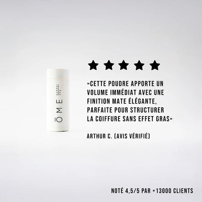 ŌME - Poudre coiffante texturisant pour cheveux