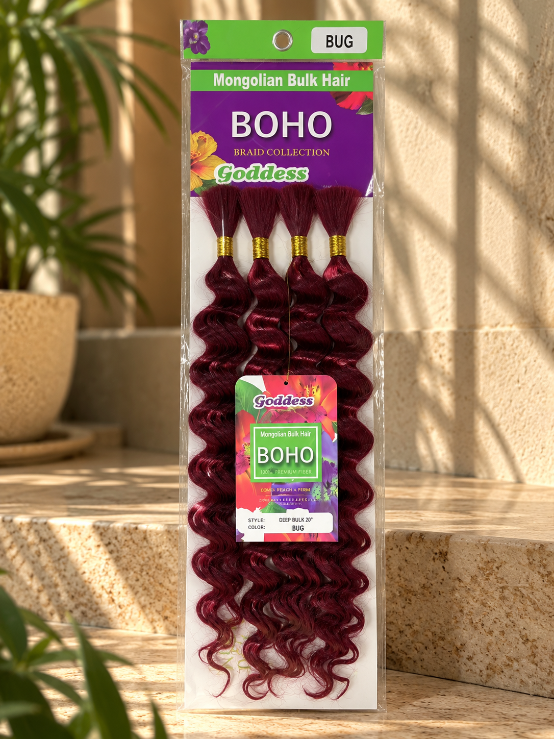 Mèches BOHO Goddess Deep Bulk 22”