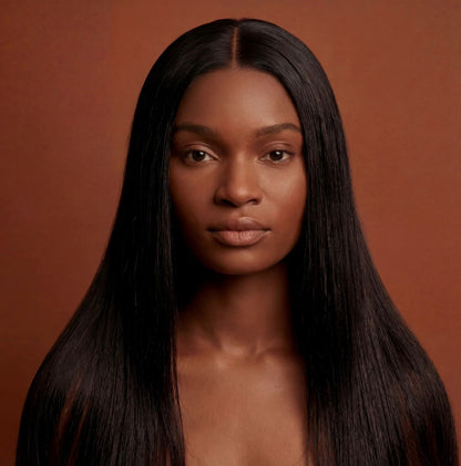 Mimisse Hair Perruque 22'' Effet Lisse Pose Sans Colle - Ligne de Cheveux Invisible