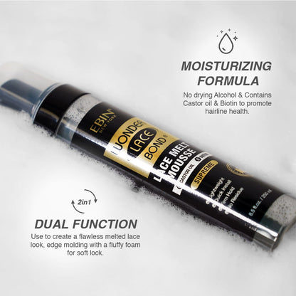 Ebin - Mousse fondante Wonder Lace Bond Lace 250 ml