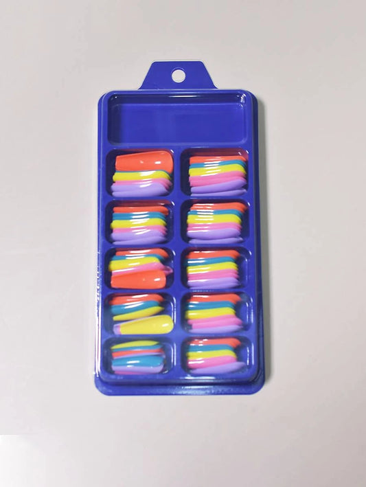 Faux-ongles de cercueil long 100 pièces