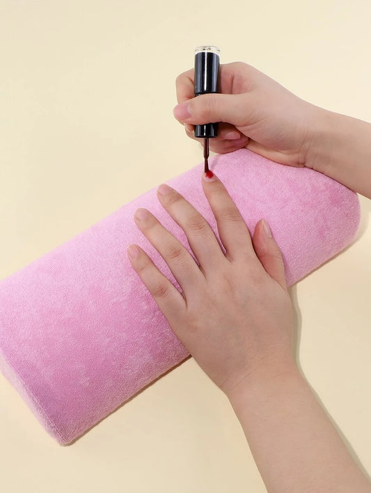 Coussin à main pour Nail Art à rayures zébrées