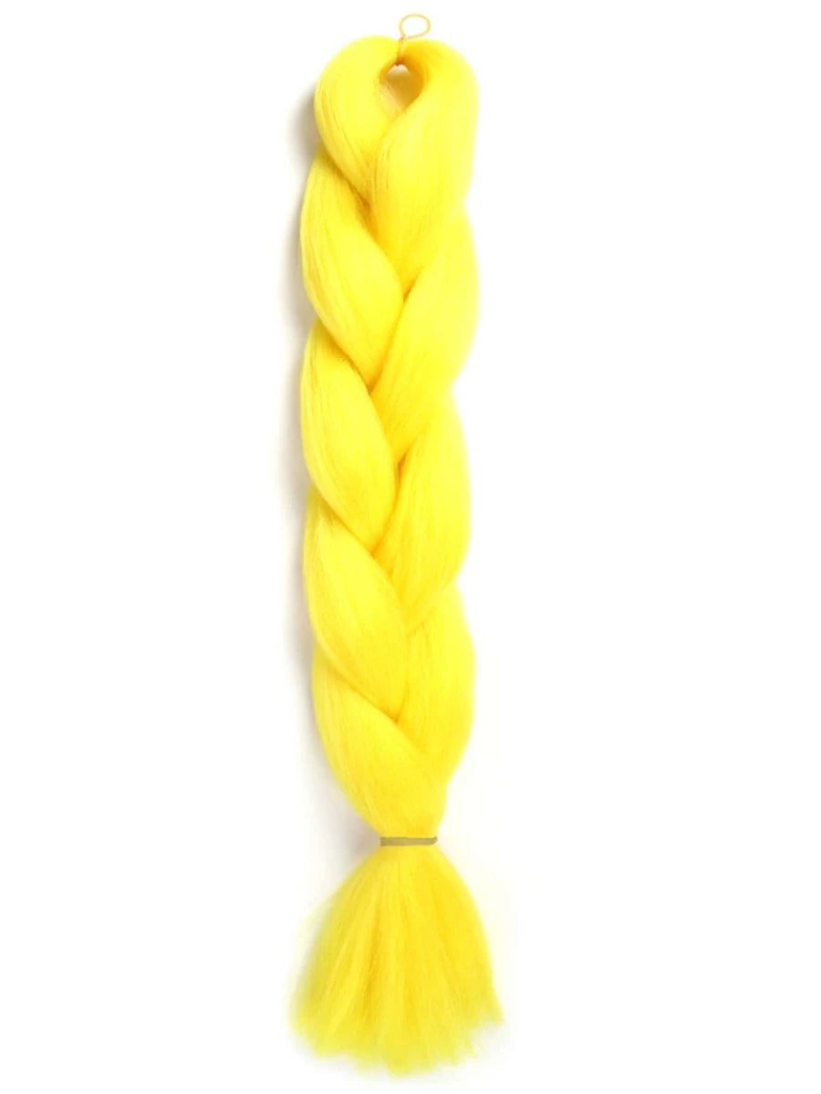 Extensions longue tresse de cheveux synthétiques
