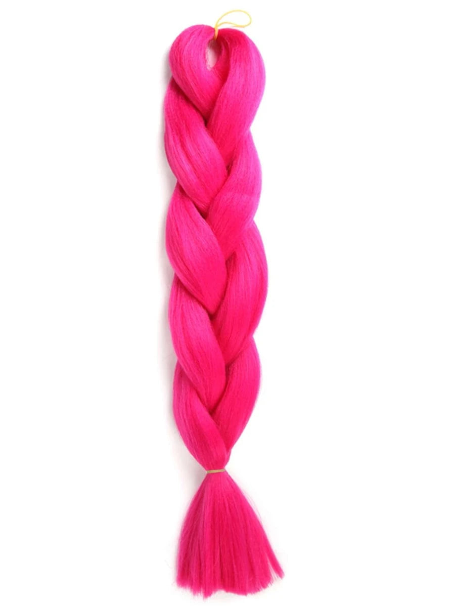 Extensions longue tresse de cheveux synthétiques