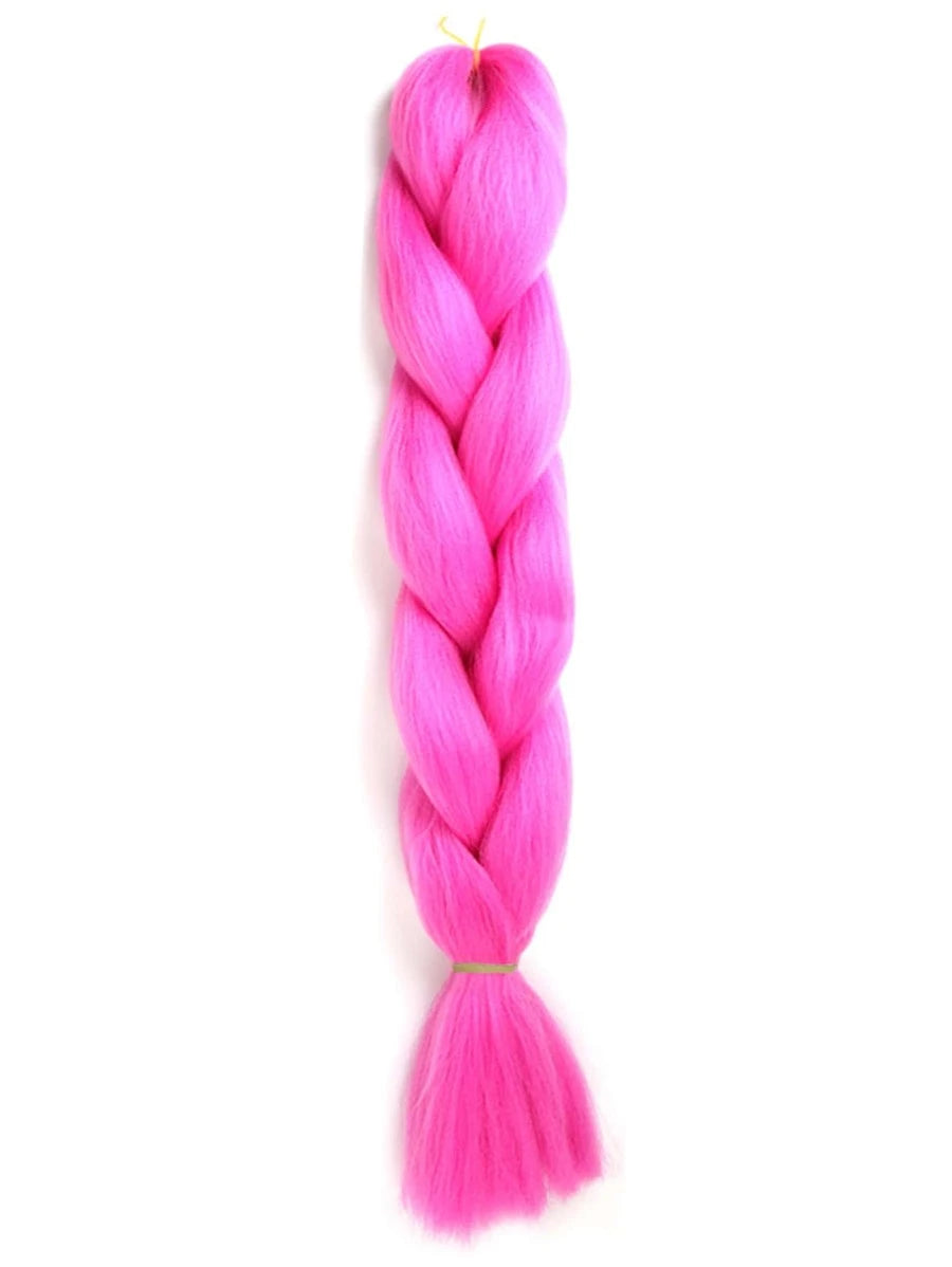 Extensions longue tresse de cheveux synthétiques
