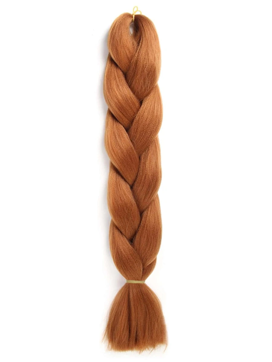 Extensions longue tresse de cheveux synthétiques