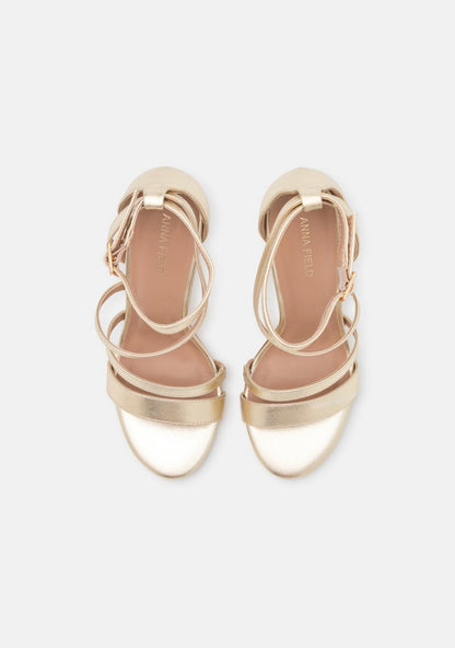 ANNA FIELD  Sandales  talon aiguille rose clair